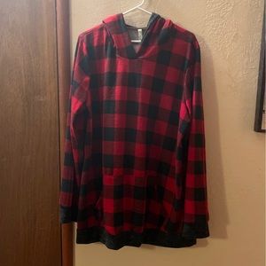 Plaid hoodie